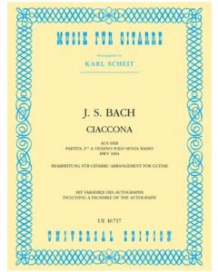 Chaconne, BWV 1004