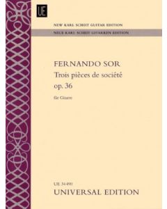 Trois Pieces de Societe, Op. 36