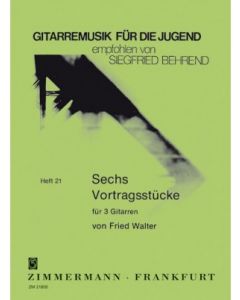 Sechs Vortragstucke