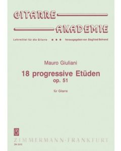 18 Progressive Etudes, Op. 51