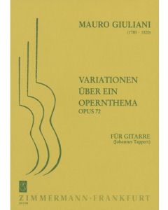 Variationen Uber Ein Opernthema, Op. 72